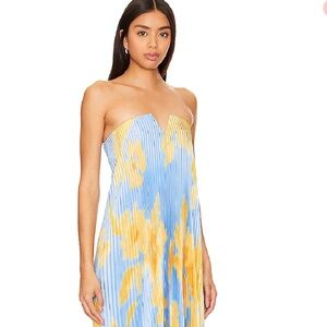 L'idee Black Tie Gown in Jardin Blue